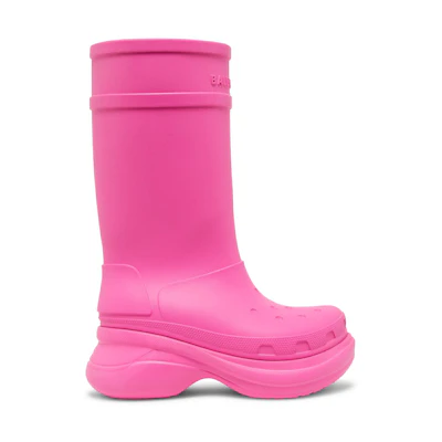 (W) Crocs Balenciaga Clog Boot 2.0 'Pink'