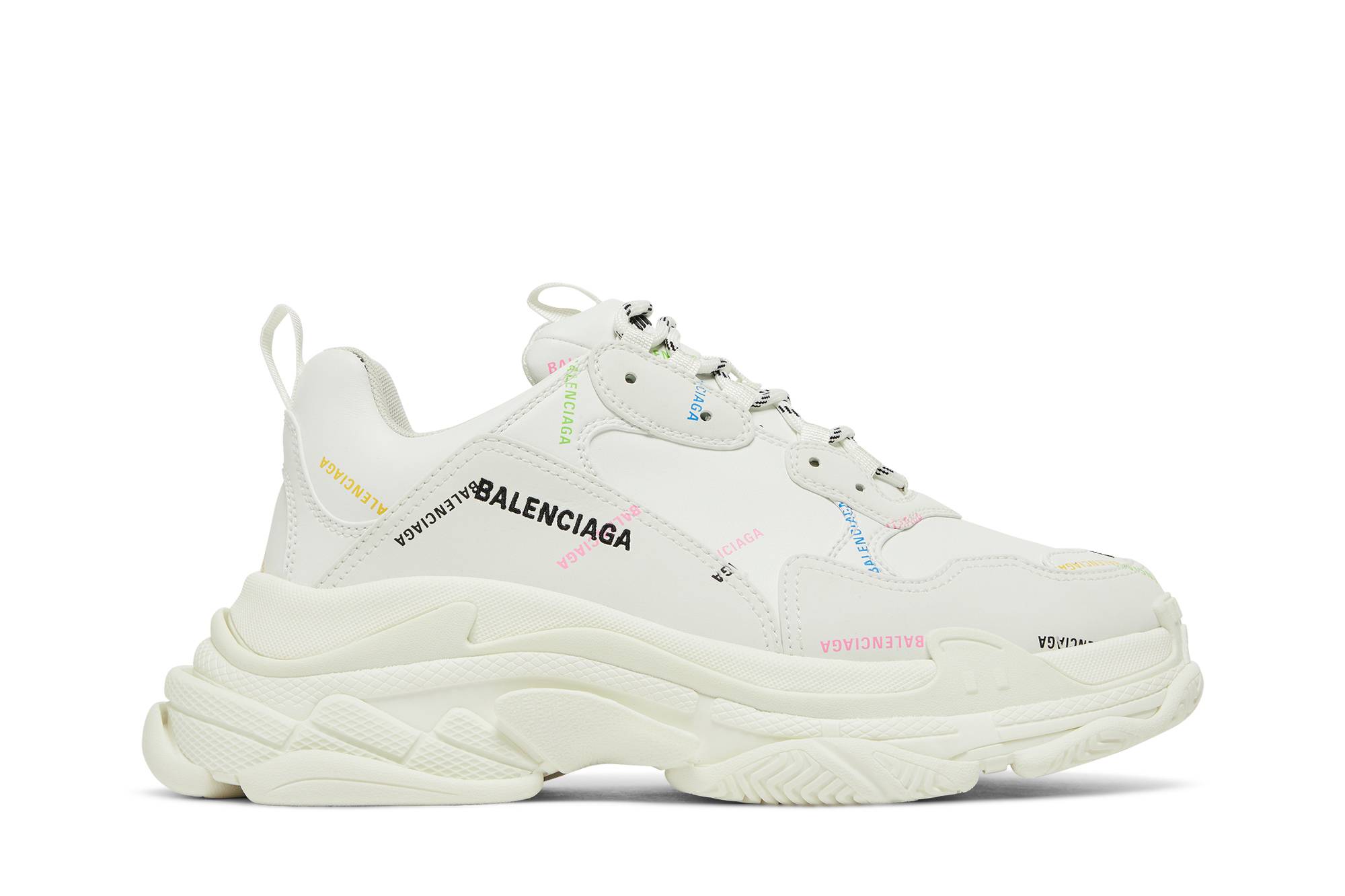 Balenciaga Triple S Sneaker 'Allover Logo - White Multi' 536737-W2FA8-9083