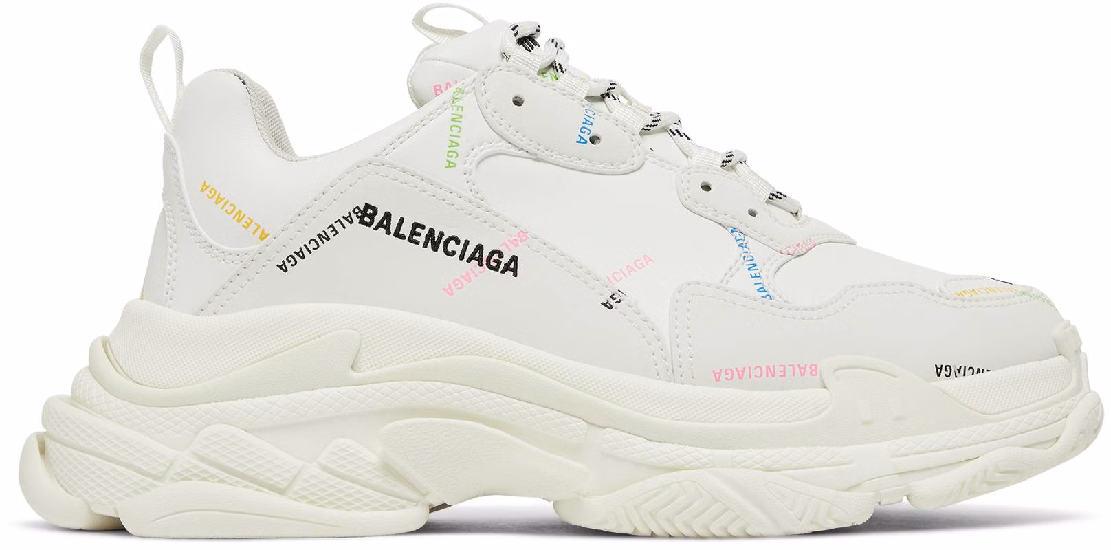 balenciaga-triple-s-sneaker-allover-logo-white-multi