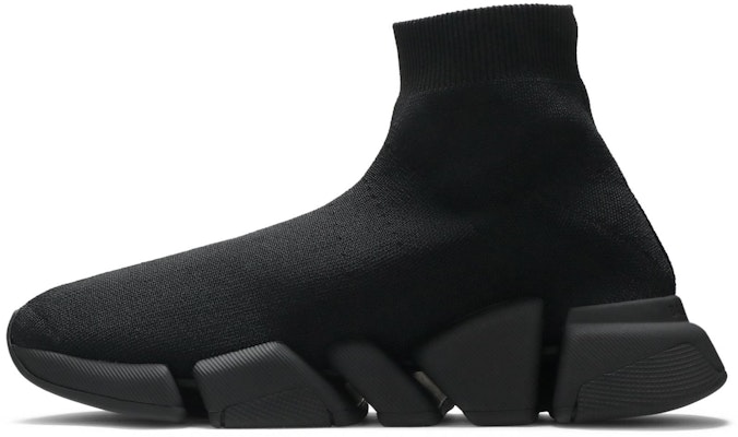 (W) 巴黎世家 Speed 2.0 运动鞋 '黑色' 617196-W2DB1-1013 Lookbook (W) 巴黎世家 Speed 2.0 运动鞋 '黑色' 617196-W2DB1-1013