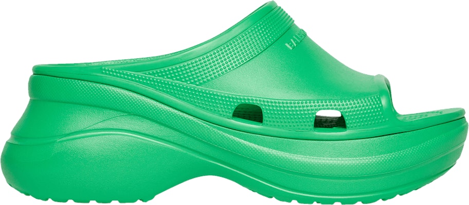 Crocs x Balenciaga Pool Slide Sandal Green 677386 W1S8E 3033