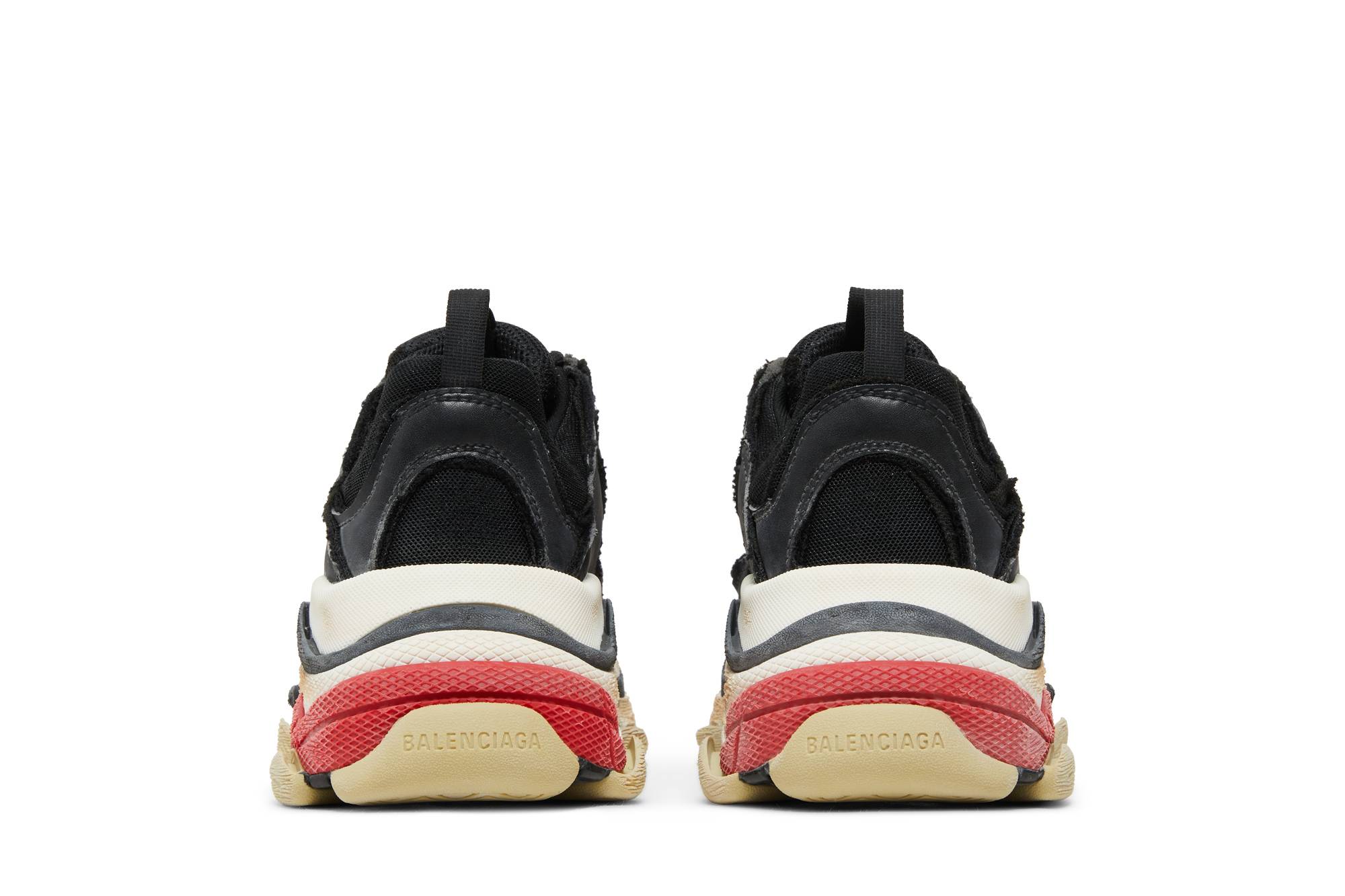 Balenciaga Triple S Sneaker 'DIY - Black Red' 圖 6
