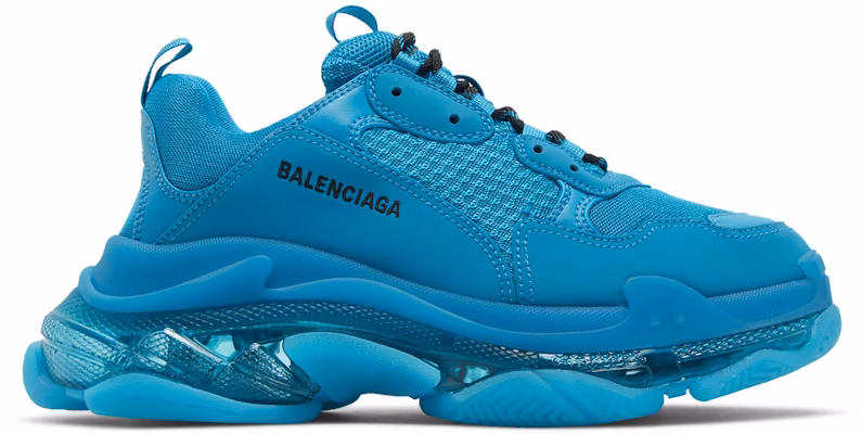 Balenciaga Triple S Sneaker 'Clear Sole - Biru' 541624-W2GA1-4810 Buy Balenciaga Triple S Sneaker 'Clear Sole - Biru' 541624-W2GA1-4810