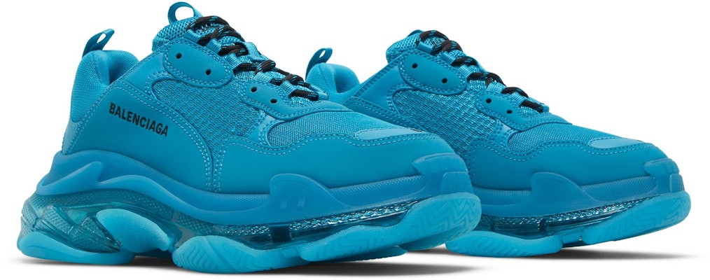Balenciaga Triple S Sneaker 'Clear Sole - Biru' 541624-W2GA1-4810 Cheap Balenciaga Triple S Sneaker 'Clear Sole - Biru' 541624-W2GA1-4810