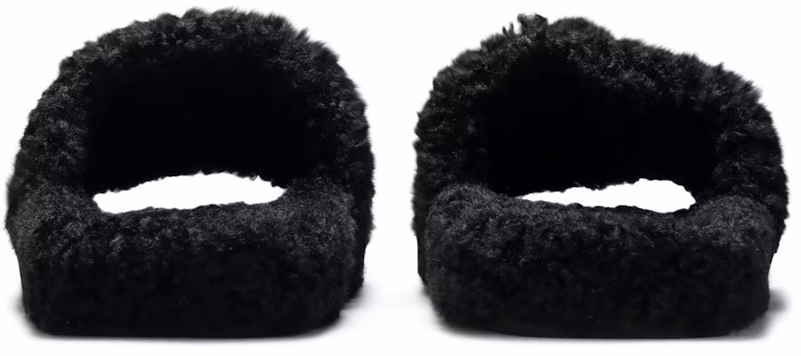Balenciaga Furry Slides 'Black' 654747-W2DO1-1096 Details for Balenciaga Furry Slides 'Black' 654747-W2DO1-1096