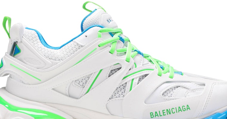 발렌시아가 트랙 스니커즈 '화이트 그린' 542023-W3AC4-9034 Order 발렌시아가 트랙 스니커즈 '화이트 그린' 542023-W3AC4-9034