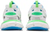 Details for 발렌시아가 트랙 스니커즈 '화이트 그린' 542023-W3AC4-9034