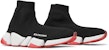 Balenciaga Speed 2.0 Sneaker 'Hitam Merah' 654020-W2DI2-1096