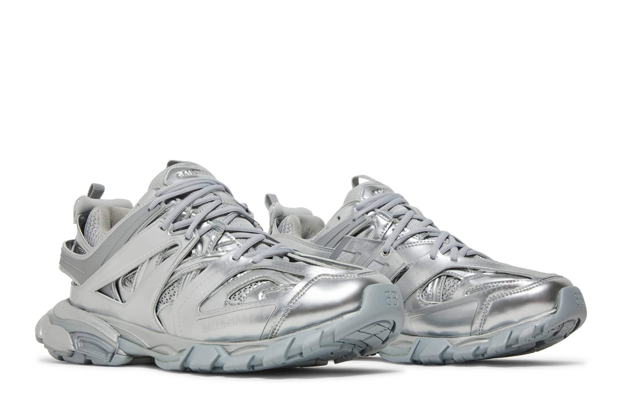 Cheap Balenciaga Track Zapatillas 'Plata' 542023-W2FS3-8100