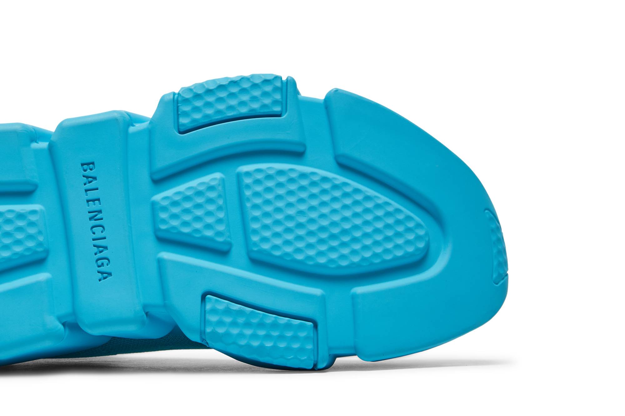 Purchase (W) Balenciaga Speed Sneaker 'Sole Transparan - Biru Muda' 607543-W2DBL-4725