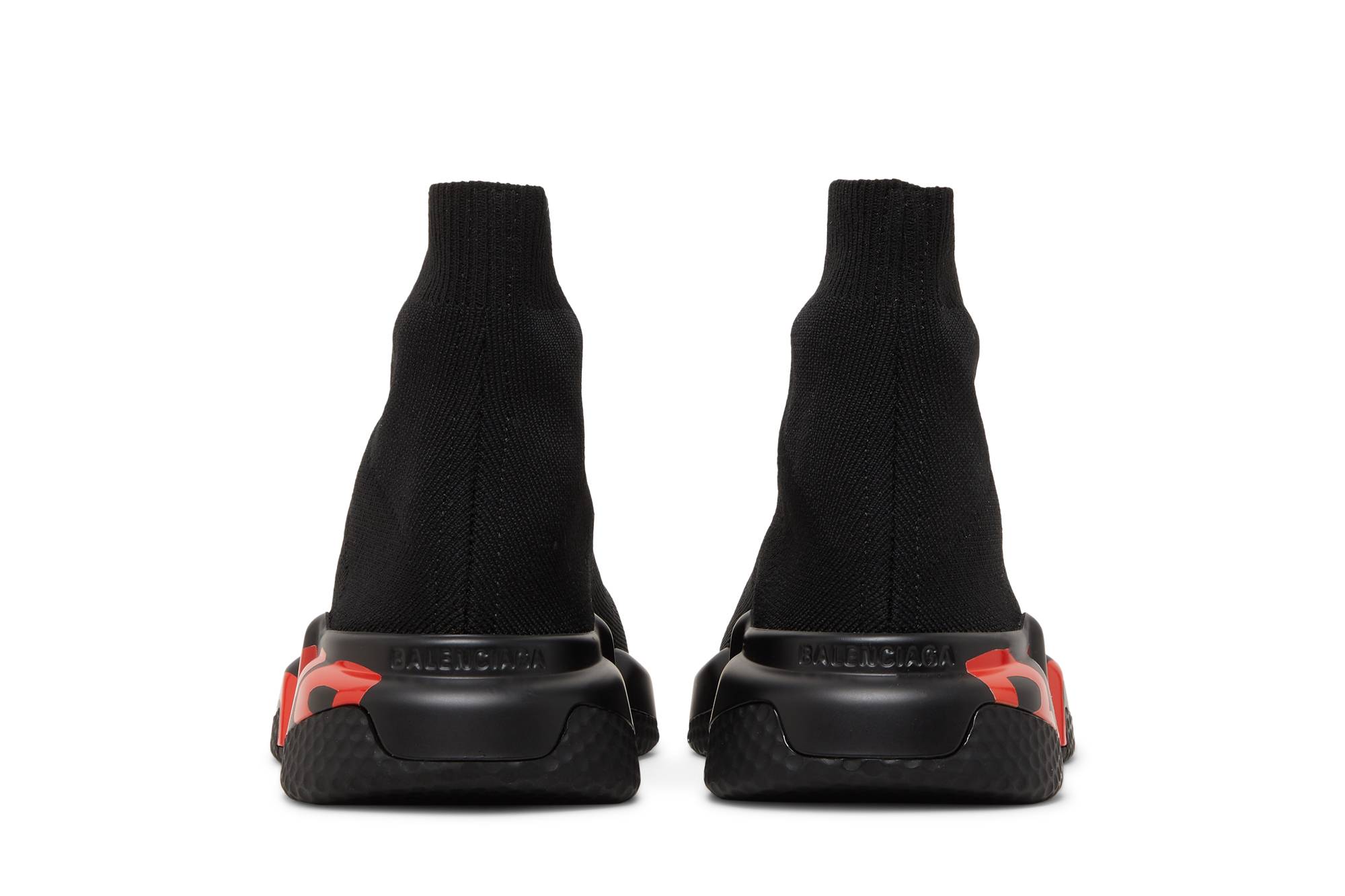 (W) Balenciaga Speed Sneaker 'Midsole Graffiti - Black Red' 圖 6