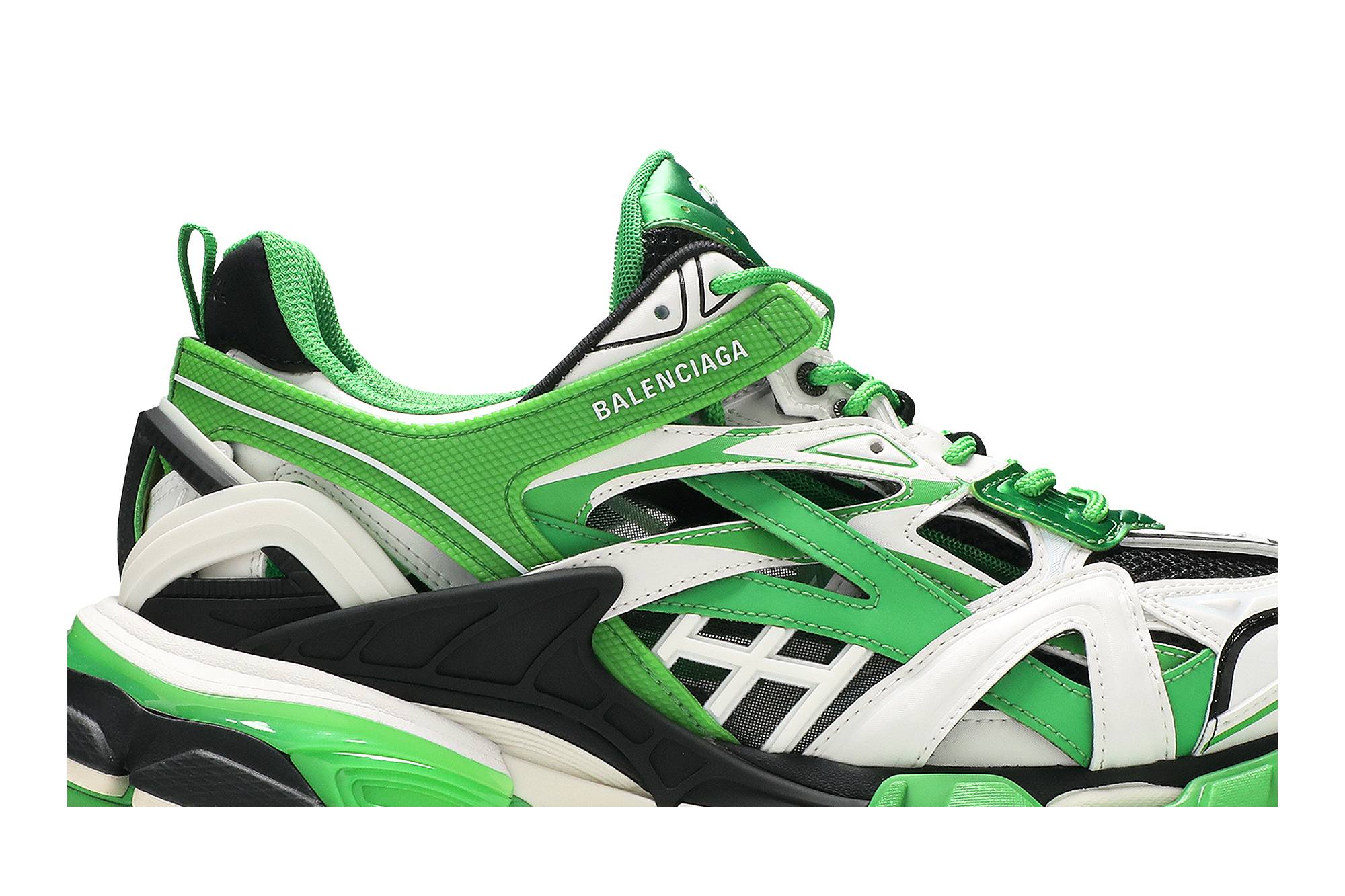 Order 발렌시아가 트랙.2 스니커즈 '화이트 그린' 568614-W3AE2-3290