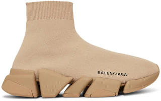 (Women) Balenciaga Speed Sneaker 'Beige' 617196-W2DB1-9710 (Women) Balenciaga Speed Sneaker 'Beige' 617196-W2DB1-9710