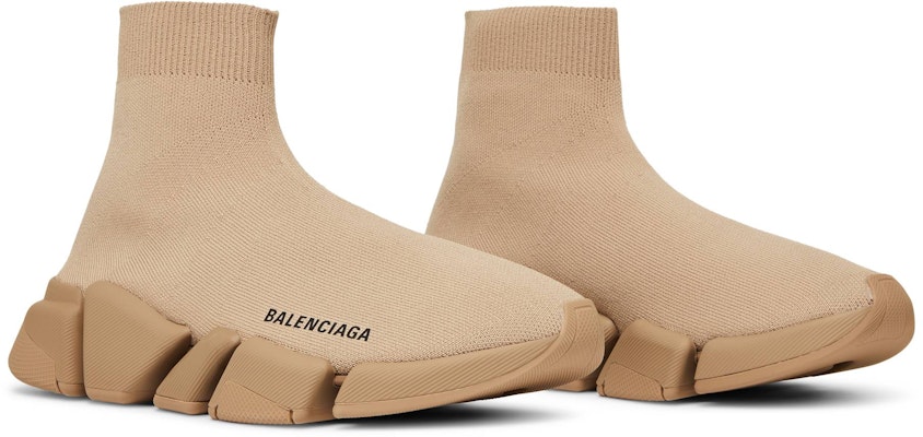 (W) 발렌시아가 스피드 스니커즈 '베이지' 617196-W2DB1-9710 Cheap (W) 발렌시아가 스피드 스니커즈 '베이지' 617196-W2DB1-9710