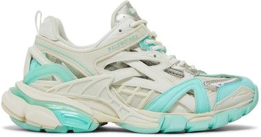(Women) Balenciaga Track.2 Sneaker 'White Green' 568615-W3AE2-3911 (Women) Balenciaga Track.2 Sneaker 'White Green' 568615-W3AE2-3911