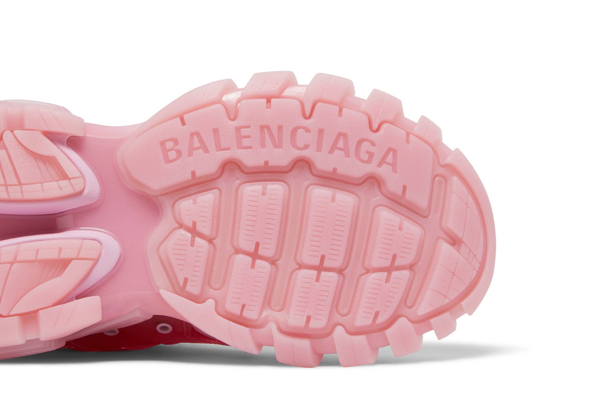 Purchase (W) Balenciaga Track Sneaker 'Tapak Jernih - Merah Jambu' 647741-W3BM4-5000