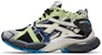 Balenciaga Runner Sneaker 'Kelabu Biru Hijau' 677403-W3RB5-5179