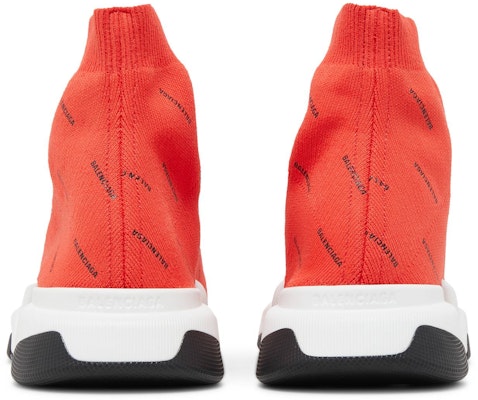Balenciaga Speed 2.0 Sneaker 'Logo Penuh - Merah Menyala' 617239-W2DBF-6910 Details for Balenciaga Speed 2.0 Sneaker 'Logo Penuh - Merah Menyala' 617239-W2DBF-6910