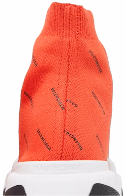 Balenciaga Speed 2.0 Sneaker 'Logo Penuh - Merah Menyala' 617239-W2DBF-6910 Sizing Balenciaga Speed 2.0 Sneaker 'Logo Penuh - Merah Menyala' 617239-W2DBF-6910