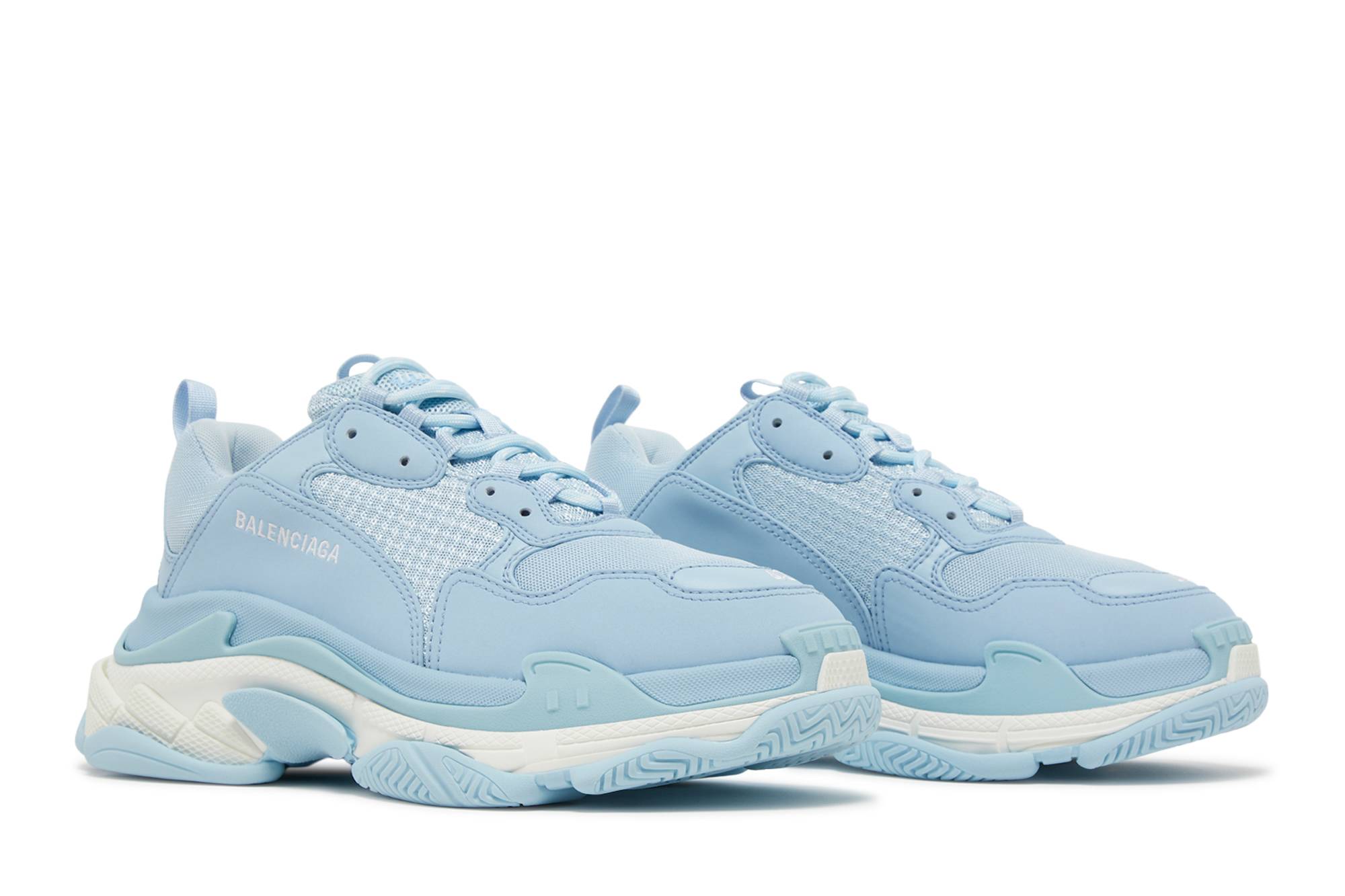 Balenciaga Triple S Sneaker 'Light Blue' 圖 8
