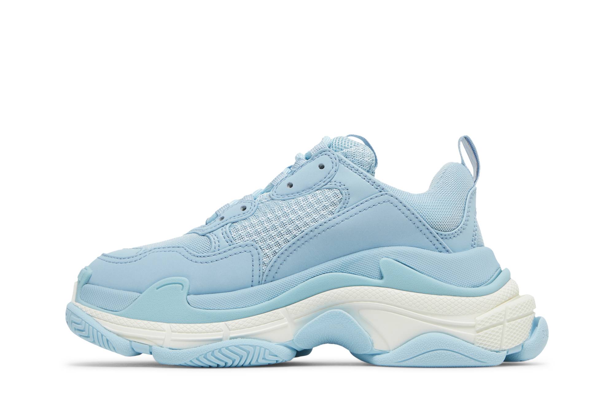 Lookbook (W) 巴黎世家Triple S 运动鞋‘浅蓝色’ 524039-W2CA7-4090