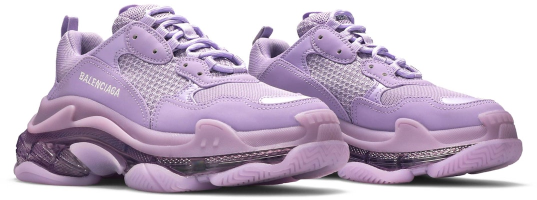 (W) バレンシアガ トリプルS クリアソール ライトライラック 544351-W2GA1-5890 Cheap (W) バレンシアガ トリプルS クリアソール ライトライラック 544351-W2GA1-5890