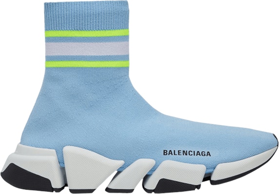 Balenciaga speed online trainer light blue