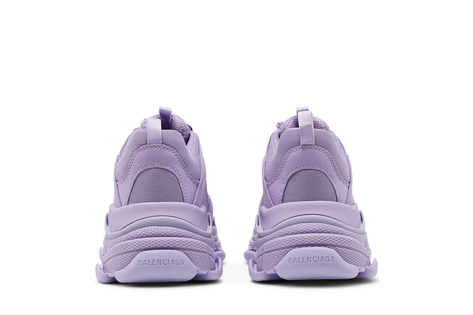 【BALENCIAGA】トリプルS スニーカー 37 ホワイト/パープル バレンシアガ トリプルs スニーカー ホワイト パープル - メルカリ