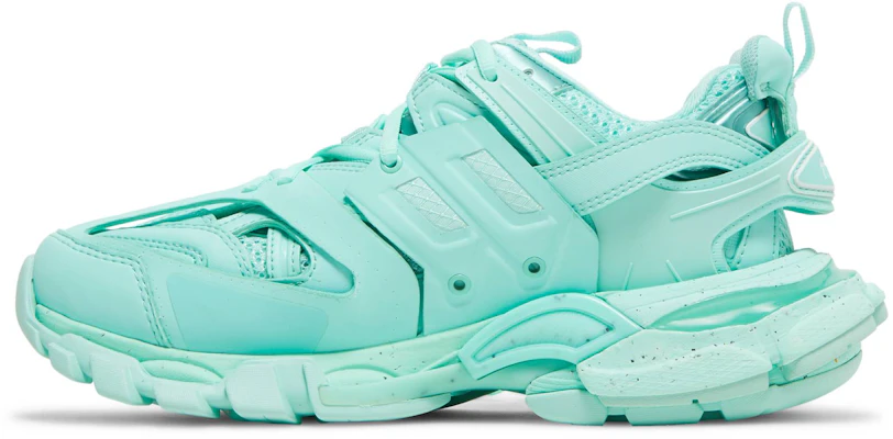 (W) Balenciaga Track Sneaker 'Mint' Sepatu Pria/Wanita 542436-W3FE3-3000 Lookbook (W) Balenciaga Track Sneaker 'Mint' Sepatu Pria/Wanita 542436-W3FE3-3000