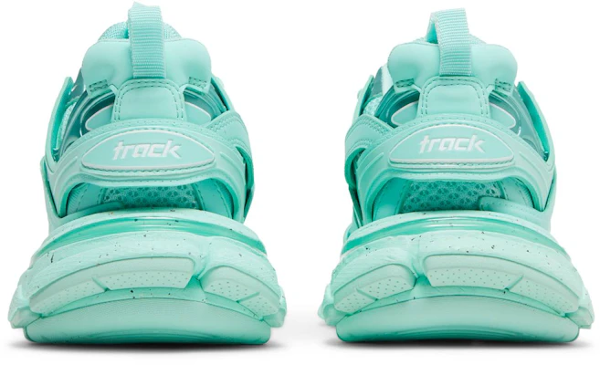 (W) Balenciaga Track Sneaker 'Mint' Sepatu Pria/Wanita 542436-W3FE3-3000 Details for (W) Balenciaga Track Sneaker 'Mint' Sepatu Pria/Wanita 542436-W3FE3-3000