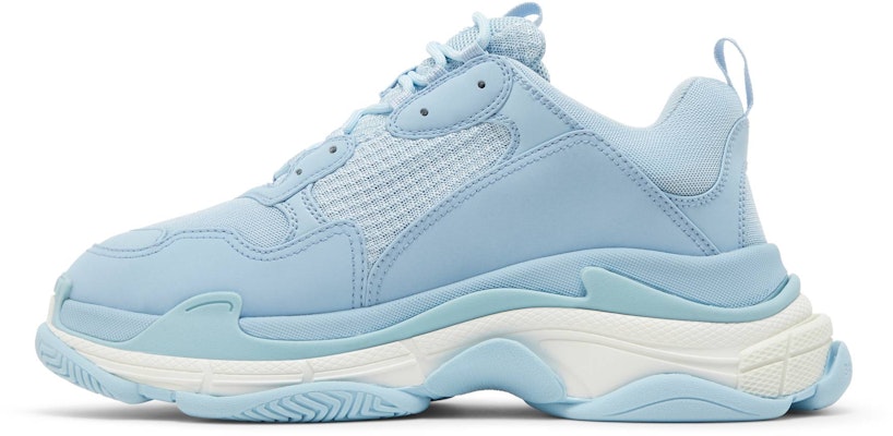 巴黎世家 Triple S 運動鞋 ‘滿版Logo- 淺藍色’ 536737-W2FA1-4090 Lookbook 巴黎世家 Triple S 運動鞋 ‘滿版Logo- 淺藍色’ 536737-W2FA1-4090