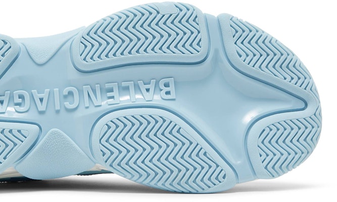 巴黎世家 Triple S 運動鞋 ‘滿版Logo- 淺藍色’ 536737-W2FA1-4090 Purchase 巴黎世家 Triple S 運動鞋 ‘滿版Logo- 淺藍色’ 536737-W2FA1-4090