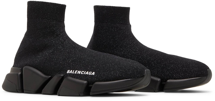 (Women) Balenciaga Speed 2.0 Sneaker 'Shiny Black' 636833-W2AF3-1000 Cheap (Women) Balenciaga Speed 2.0 Sneaker 'Shiny Black' 636833-W2AF3-1000