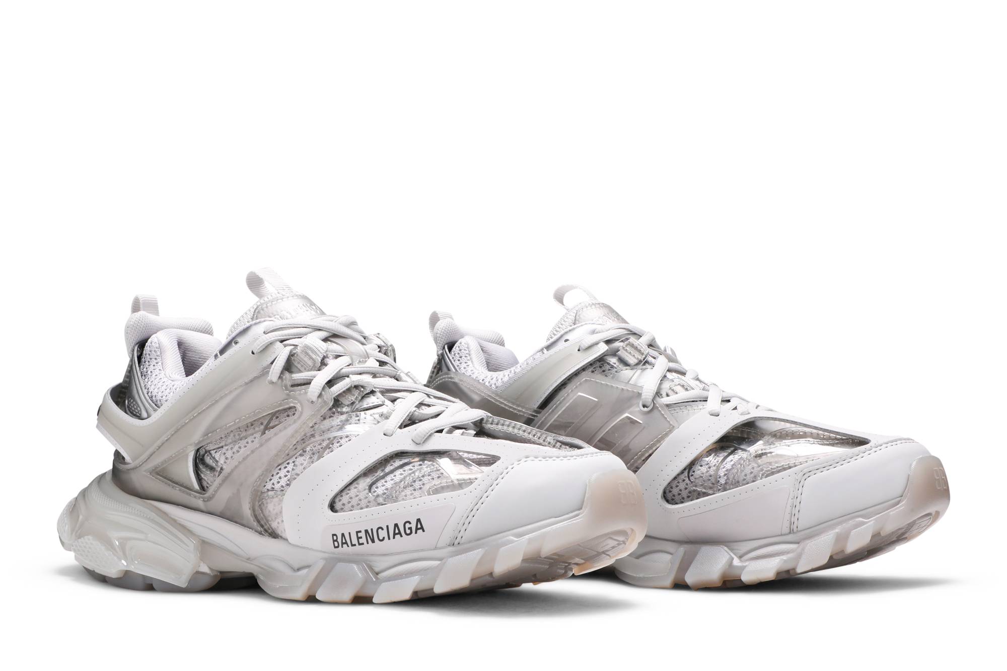 Balenciaga Track Sneaker 'Clear Sole - Light Grey' 圖 8