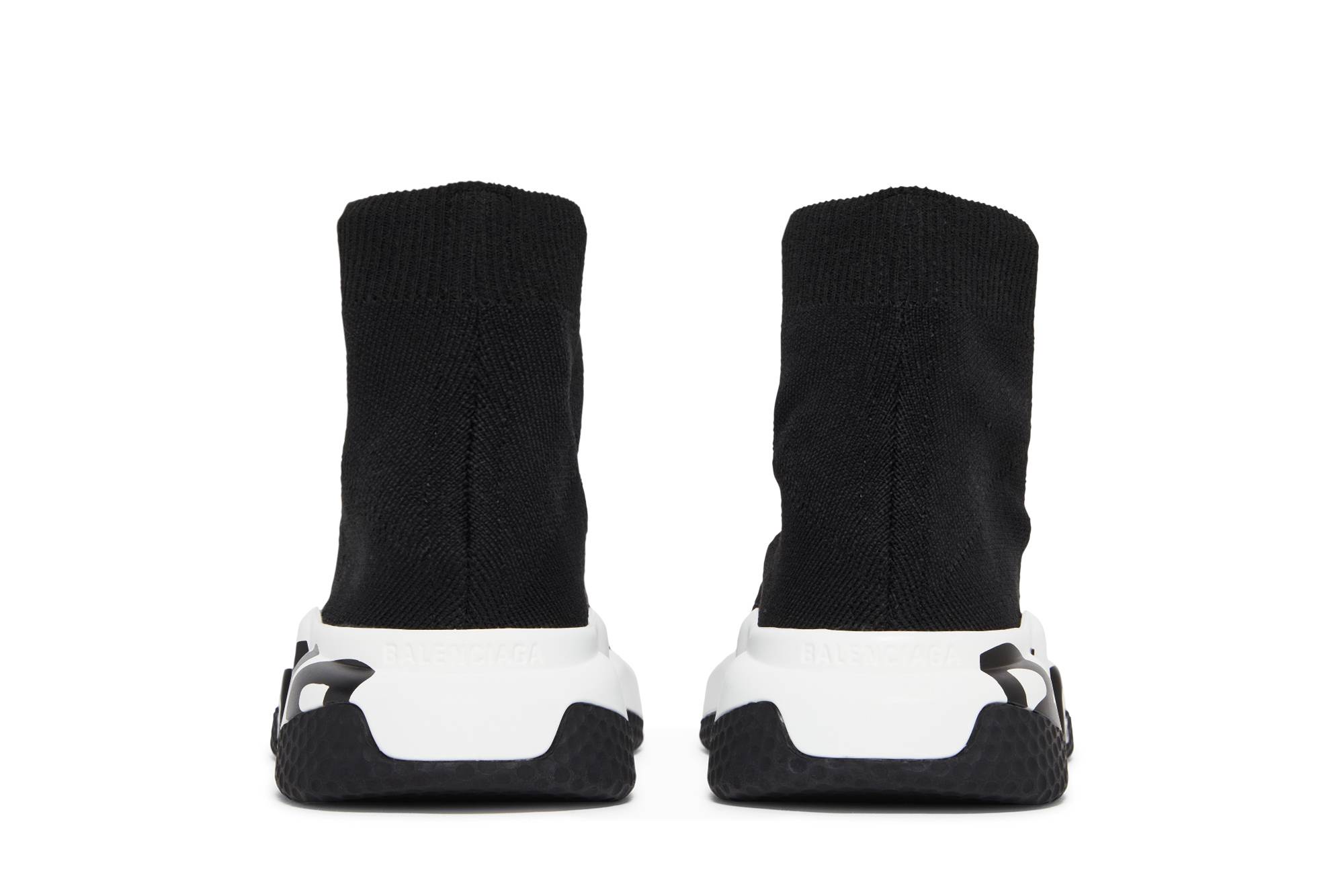 Details for (W) Balenciaga Speed Sneaker 'Graffiti en la Suela - Negro Blanco' 605942-W2DB7-1015