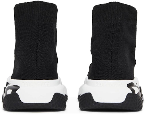 (W) 발렌시아가 스피드 스니커즈 '미드솔 그라피티 - 블랙 화이트' 605942-W2DB7-1015 Details for (W) 발렌시아가 스피드 스니커즈 '미드솔 그라피티 - 블랙 화이트' 605942-W2DB7-1015