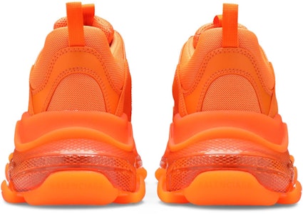 巴黎世家Triple S运动鞋“透明底-橙色” 541624-W2GA1-7510 Details for 巴黎世家Triple S运动鞋“透明底-橙色” 541624-W2GA1-7510