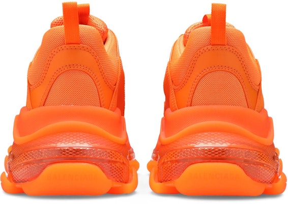 발렌시아가 트리플 S 오렌지 클리어솔 (Balenciaga Triple S Orange Clear Sole) 541624-W2GA1-7510 Details for 발렌시아가 트리플 S 오렌지 클리어솔 (Balenciaga Triple S Orange Clear Sole) 541624-W2GA1-7510