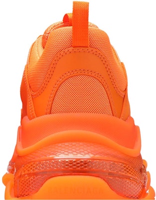 발렌시아가 트리플 S 오렌지 클리어솔 (Balenciaga Triple S Orange Clear Sole) 541624-W2GA1-7510 Sizing 발렌시아가 트리플 S 오렌지 클리어솔 (Balenciaga Triple S Orange Clear Sole) 541624-W2GA1-7510