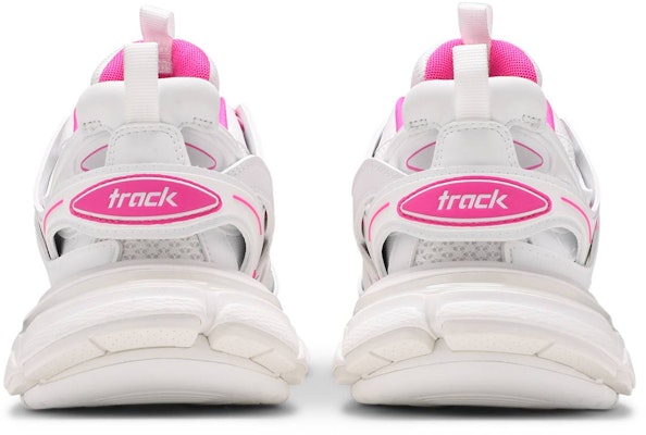 (W) 巴黎世家 Track 运动鞋 '白色荧光粉' 542436-W3AC2-9055 Details for (W) 巴黎世家 Track 运动鞋 '白色荧光粉' 542436-W3AC2-9055