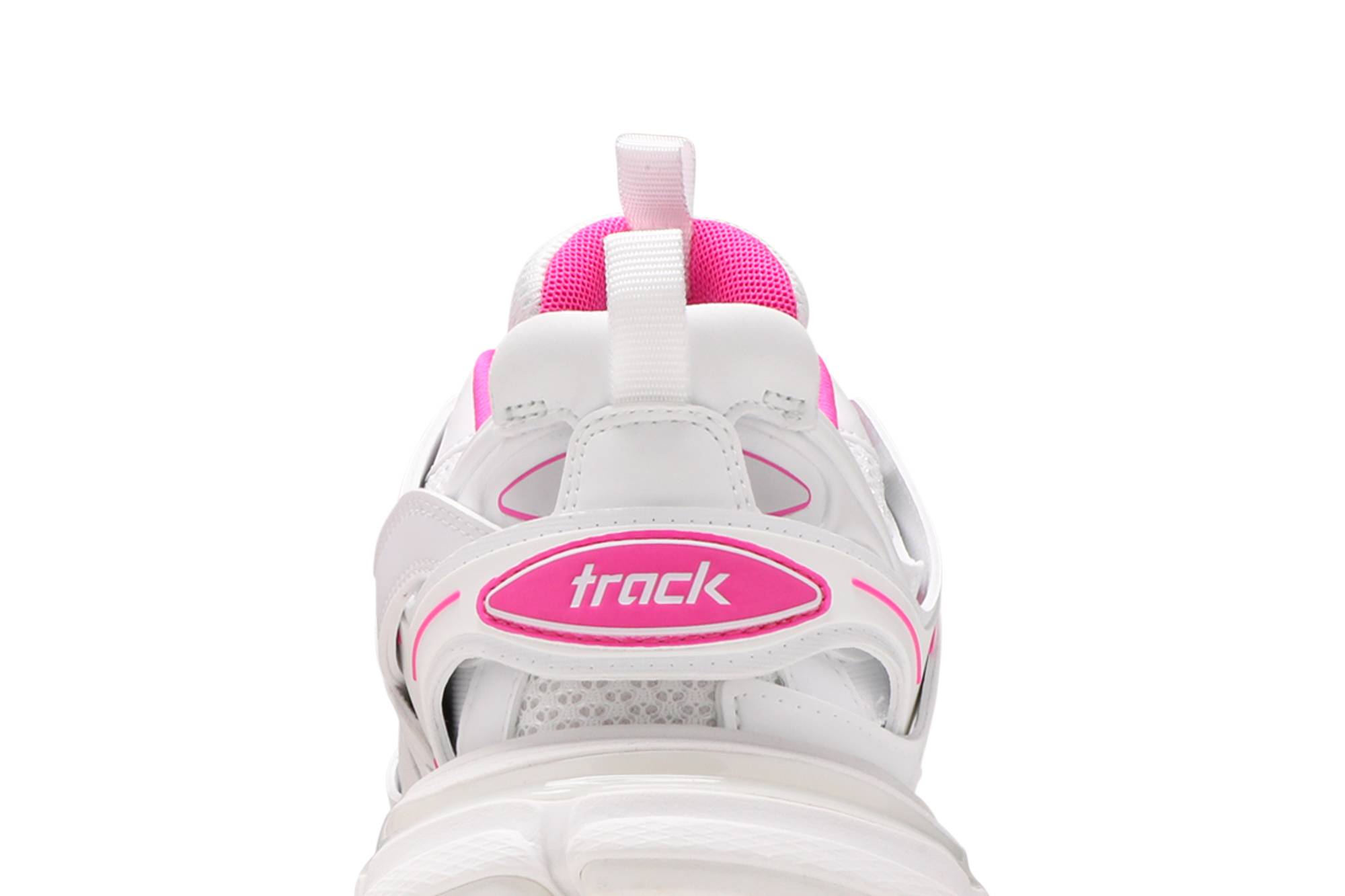 Sizing (W) 巴黎世家 Track 运动鞋 '白色荧光粉' 542436-W3AC2-9055