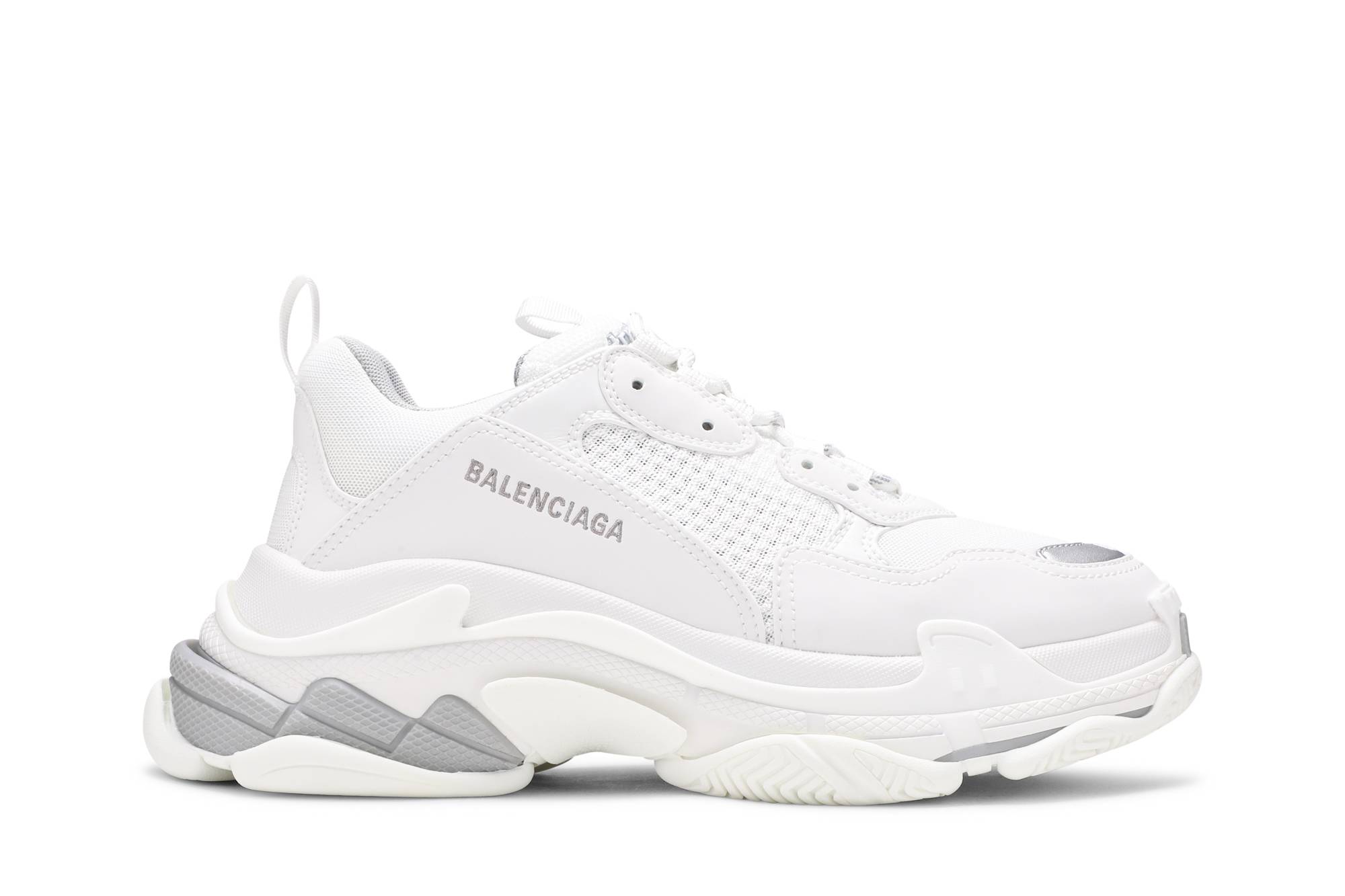 Buy Balenciaga Triple S 運動鞋 '白金屬灰' 536737-W2FS4-1200