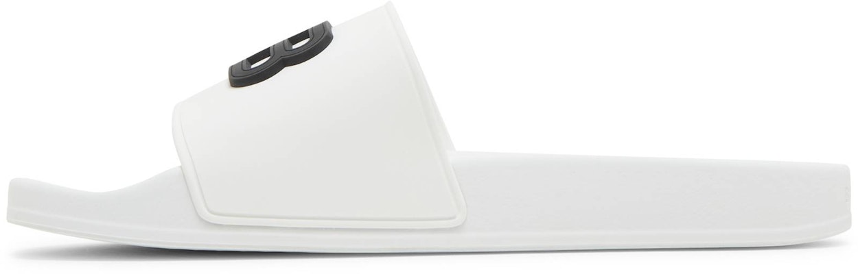 Balenciaga Pool Slides 'White Black' 656395-W1S8B-9034 Lookbook Balenciaga Pool Slides 'White Black' 656395-W1S8B-9034