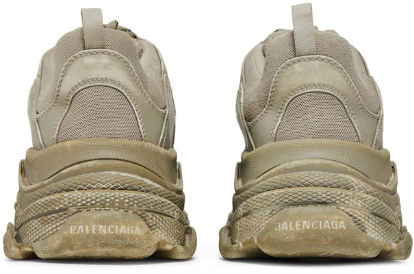 Balenciaga Triple S Zapatillas 'Beige Claro Desgastado' 536737-W3CN3-9700 Details for Balenciaga Triple S Zapatillas 'Beige Claro Desgastado' 536737-W3CN3-9700