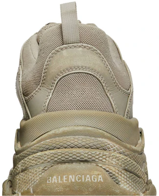 Balenciaga Triple S Zapatillas 'Beige Claro Desgastado' 536737-W3CN3-9700 Sizing Balenciaga Triple S Zapatillas 'Beige Claro Desgastado' 536737-W3CN3-9700