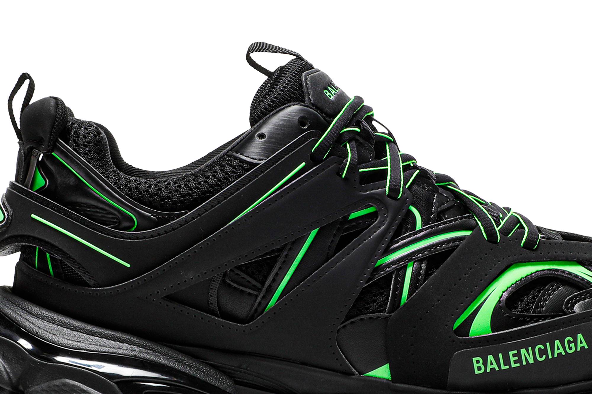 Giày Balenciaga Track Sneaker Black Green 542023W3AC21035  LUXITY