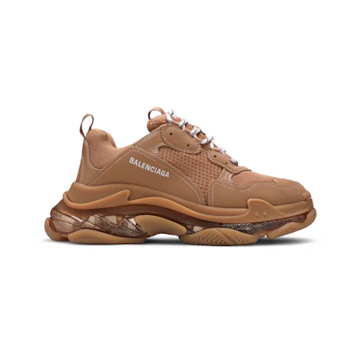 Balenciaga Triple S Sneaker 'Clear Sole - Light Camel'