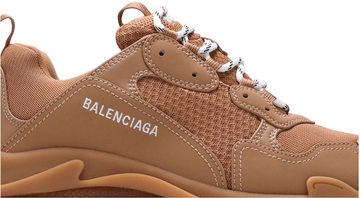 Balenciaga Triple S Sneaker 'Sol Bening - Camel Terang' 541624-W2GA1-2706 Order Balenciaga Triple S Sneaker 'Sol Bening - Camel Terang' 541624-W2GA1-2706