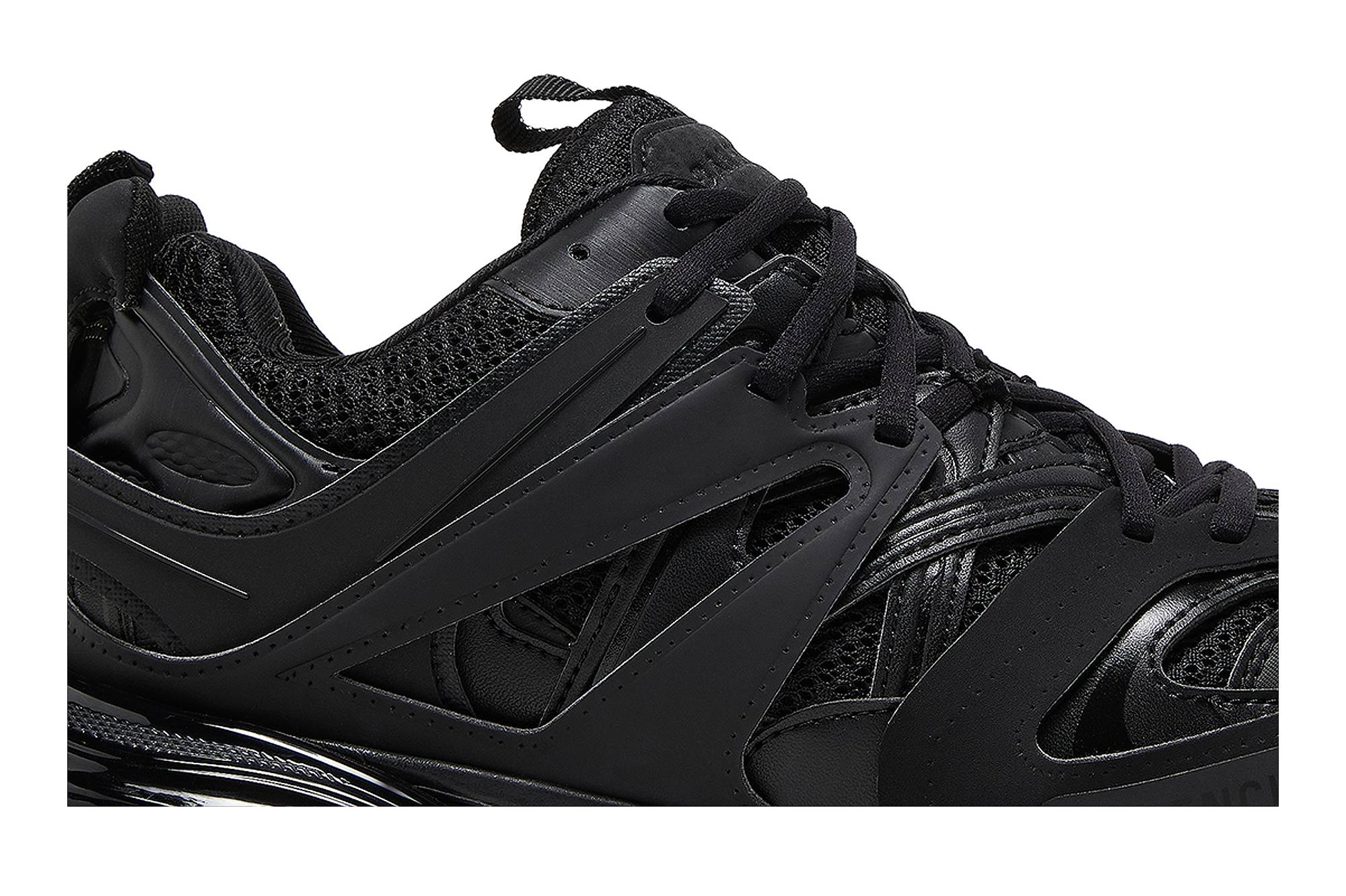 Order 巴黎世家 Track 運動鞋 '透明鞋底 - 黑色' 647742-W3BM2-1000