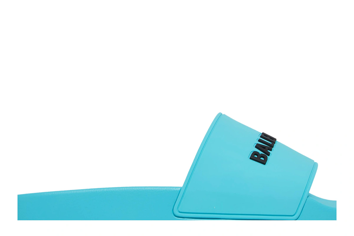 Balenciaga Pool Slides 'Bright Blue'